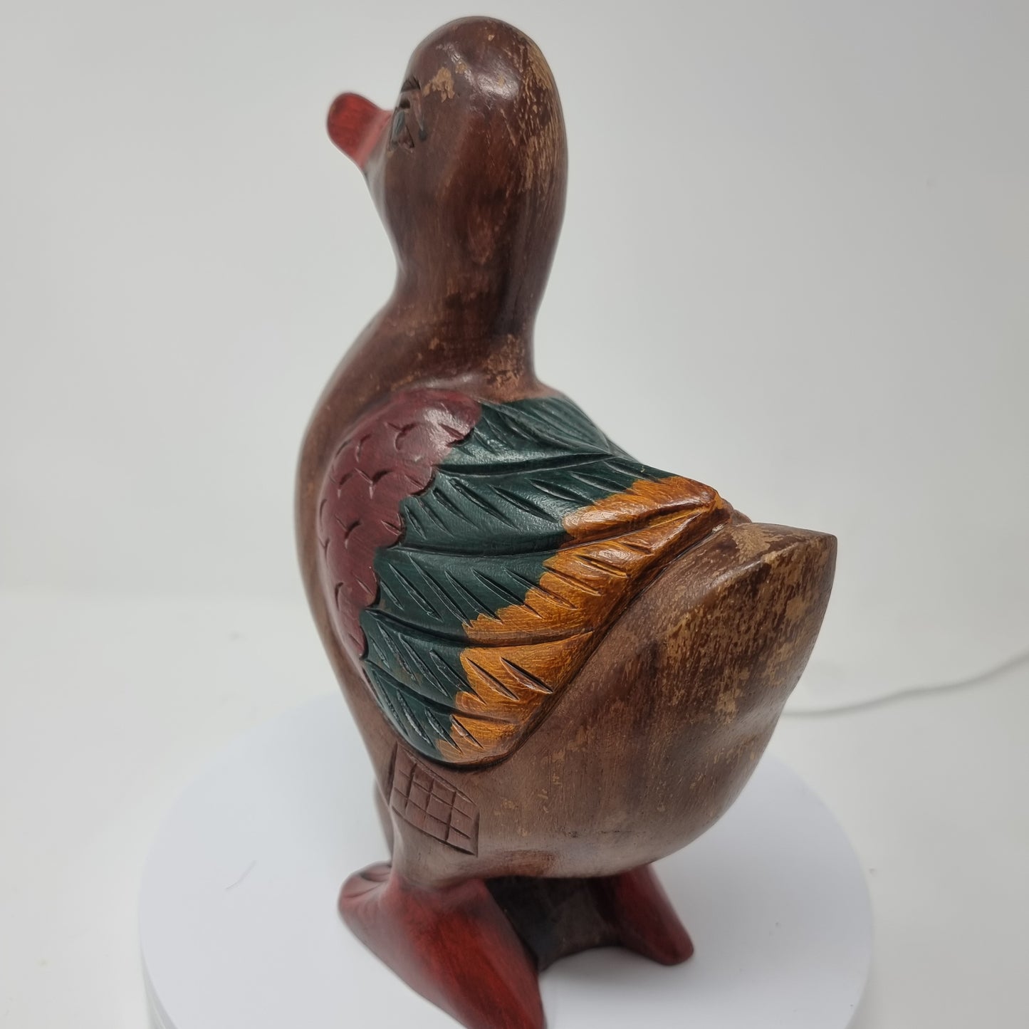 Vintage wooden duck.