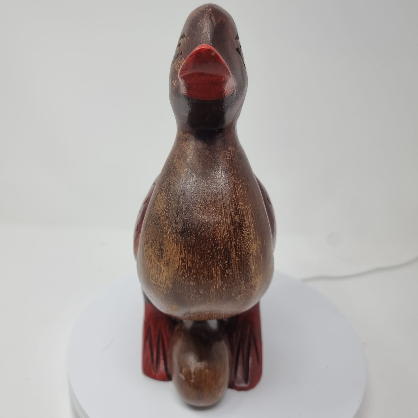 Vintage wooden duck.